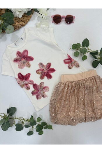 ChibuumKids GIRL'S SKIRT SUIT