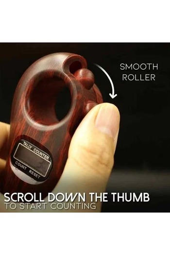 Primo Plus Digital Tasbih Counter (Red)