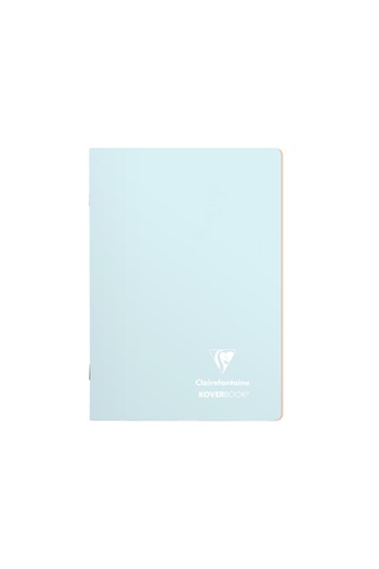 Clairefontaine Caiet A5, capsat, 48 pagini, Clairefontaine KOVERBOOK, dictando Ice Blue