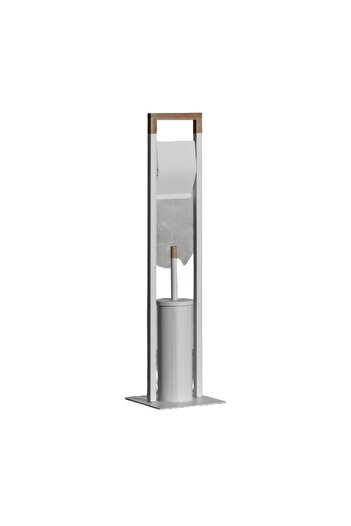 HomeVibes GIBO toilet paper holder with brush