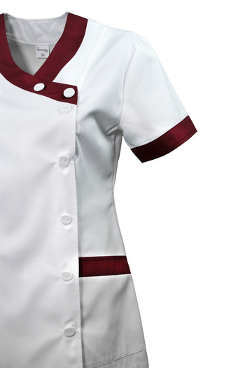 AVD Chef's tunic blouse, Pastry chef's blouse, Women's bathrobe