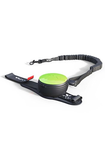 Lishinu Bungee Smart Dog Walking Collar Green Large