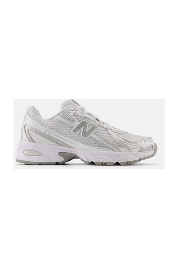 New Balance SCARPA LIFESTYLE - UNISEX - TIER 1 - SYNTETICKÁ SÍŤOVINA - BÍLO-STŘÍBRNÁ D