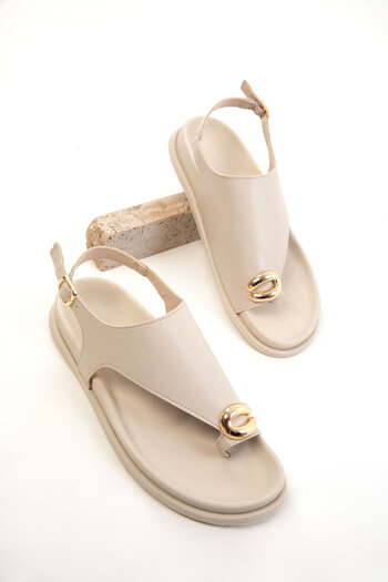 SOHO Beige Women's Sandals 20666