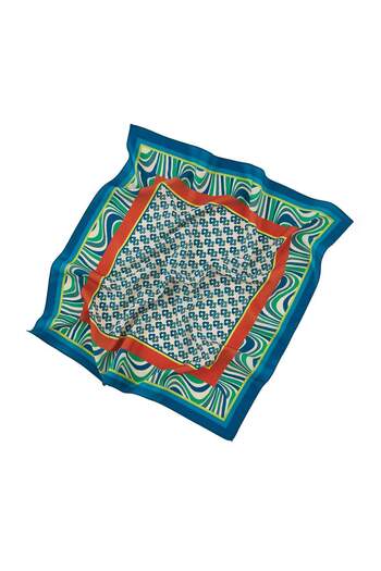 Trendyol Collection Multicolored Patterned 50*50 cm 2 Pack Scarf Accessory Twoss25Fu00000