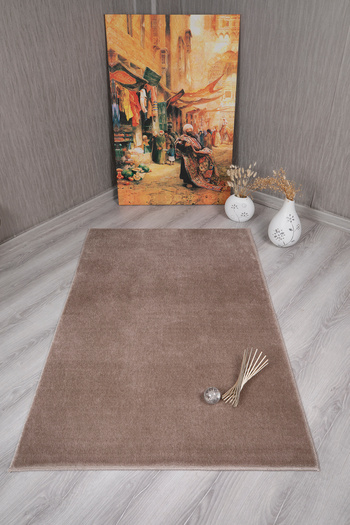 Myevilla Soft Puffy Plush - Non-Slip Based Decorative Carpet Runner Mink