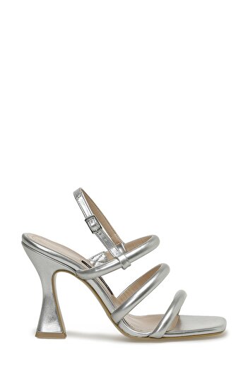 Nine West Petito 3fx - Silver Colored Women's Heeled Sandals