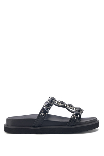 Nine West Suca 3fx Black Women's Flat Slippers