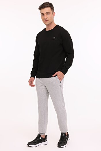 lumberjack Mb Ct107 Jogger 4pr Grı Melanj Erkek Eşofman Altı