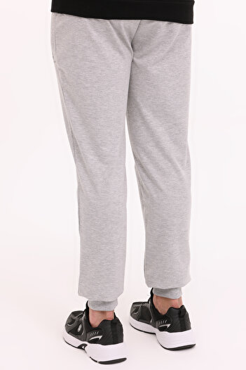 lumberjack Ανδρικό παντελόνι Jogger Sweat 4w Mb Ct107 - 4pr Grey Melange A 101813143