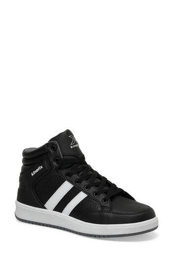 Kinetix Black Unisex KORT PU HI 4FX High Sneaker