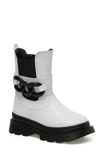 Binono Heras T Stk P 3pr Beyaz Kız Çocuk Biker Bot