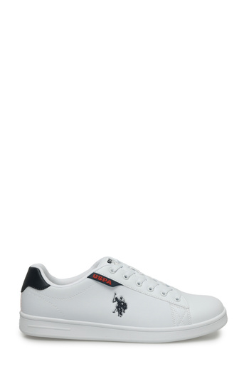 U.S. Polo Assn. Bílé pánské tenisky COSTA 4FX