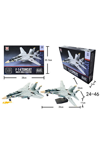 Choice no box F14 Tomcat Fighter DIY F14 Tomcat J-35 DF-41 Intercontinental missile vehicle Fighter T90 Mai