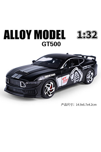 Choice Black-no box 1: 32 Mustang GT500 Fast & Furious Alloy Car Model Diecasts Toy With Sound and Light Ve