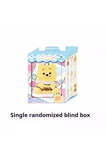 Choice1 1pc Disney Winnie The Pooh Naughty Party Blind Box Pendant Disney Vinyl Bag Doll Toy Figurine Kawaii