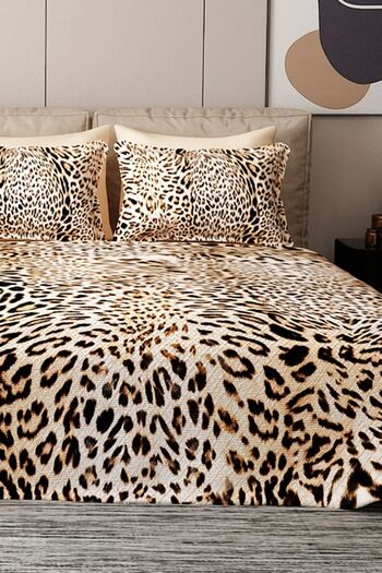 MonoHome 100% Cotton Double Pique Set Bedspread Special Woven Classical Zebra