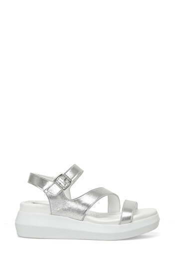 Nine West Monra 4Fx Silver Women's Comfort Sandals