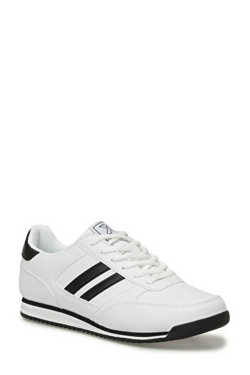 Kinetix White Tramor Pu Unisex Sneakers