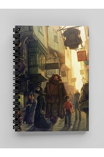 Apeirona | Limitless Art Daily Planner Undated Agenda| 90 Sheets| Hard Cardboard Cover| Steel Spiral