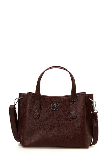 Butigo Ntrl Prm Ckgz El 4Pr Claret Red Women's Handbag