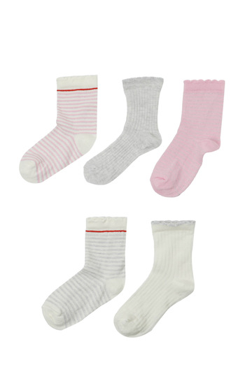 Polaris Simy 5 Li Skt-G 4Pr Navy Blue Girl's Socks
