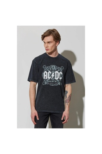 WRANGLER Men's Black Crew Neck T-Shirt