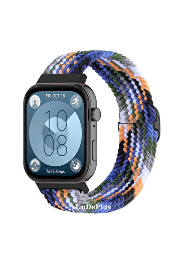 UnDePlus Huawei Watch Fit 4/Fit 4 Pro/Fit 3 Band Braided Buckle Band (Not Fit/Fit2 Compatible)