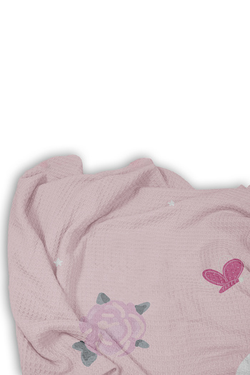 Bebişim Halı Cute Swan Pique Background Curtain