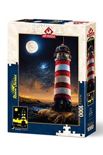 Art Puzzle Star Door 1000 Piece Neon Puzzle