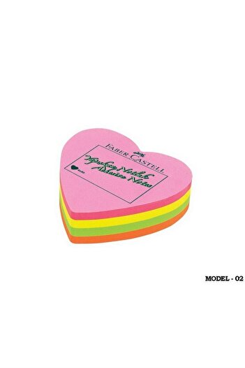 Faber Castell Faber Adhesive Note Paper 70x70 Mm Shaped