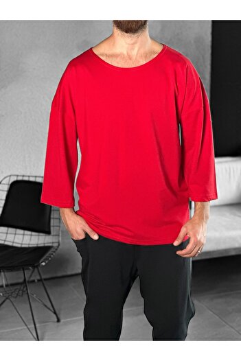 COCOPELLI Fakir Sleeve Red Bohemian T-Shirt