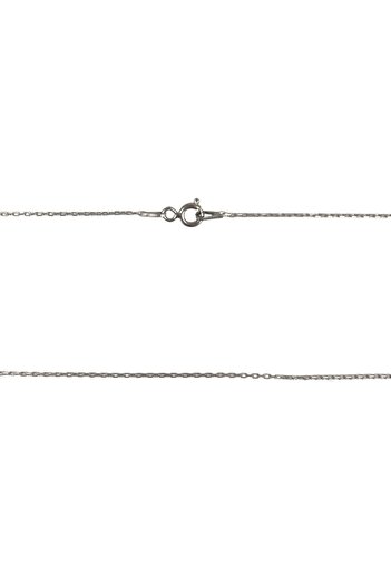 Bibilel Silver Necklace 925, Heart Turquoise 40 cm