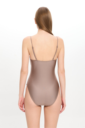 TOO SALTY SWIMWEAR Γυναικείο μπεζ μαγιό 23s108st