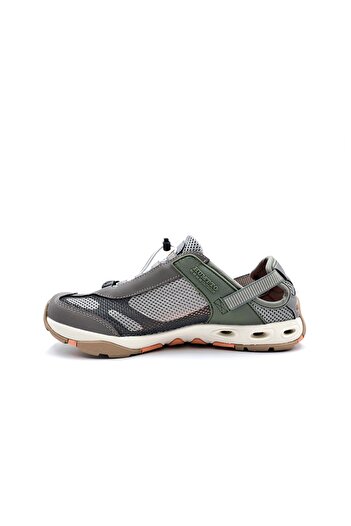 HUMTTO Erkek Trekking Outdoor Aqua Vizon Haki Spor Sandalet Ayakkabı