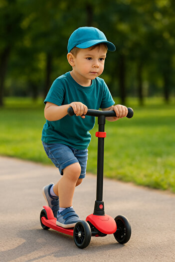 miracool Twisty 3 Wheel Scooter / 4 Stage Height / Kids Scooter