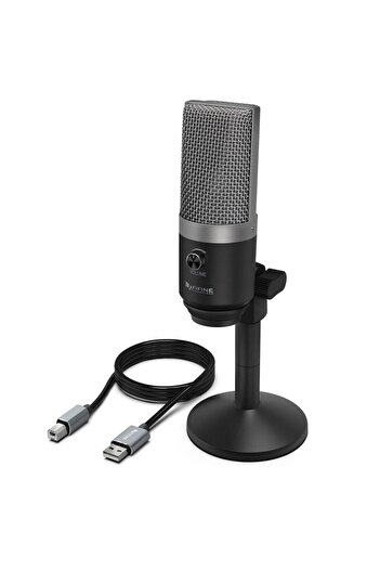 Fifine K670 Profesyonel Stüdyo Kayıt Mikrofonu  Youtuber - Podcast - Skype- Oyuncu Mikrofonu