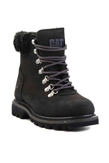 Caterpillar Illinos Black Nubuk Kadın Bot