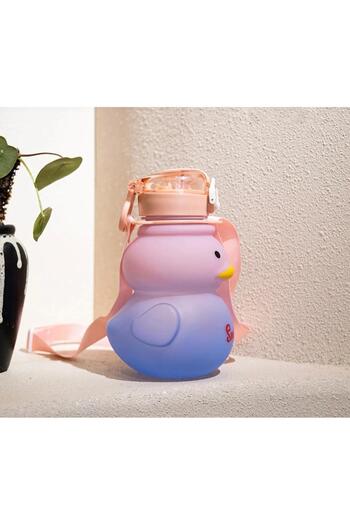 FASTSELLER Duck 650 ml Smile Duck Model Water Bottle Water Bottle Water Bottle Bpa Free Water Bottle