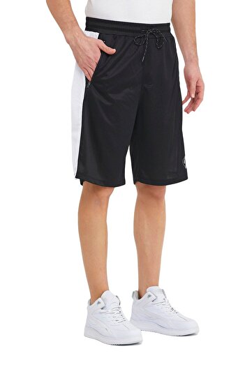 Adams Men's Polyester Black Sports Training Shorts