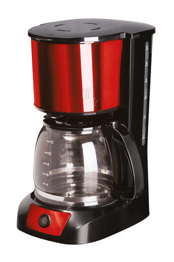 Berlinger Haus Burgundy Metallic Line Electric Drip Coffee Maker
