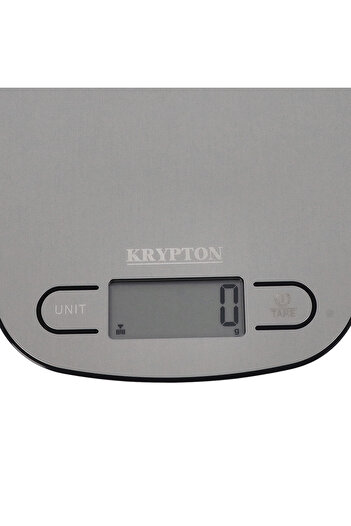 KRYPTON Ultra Slim Kitchen Scale – Digital Lcd, 0.1g Accuracy, 5kg Capacity, Auto Shut-off