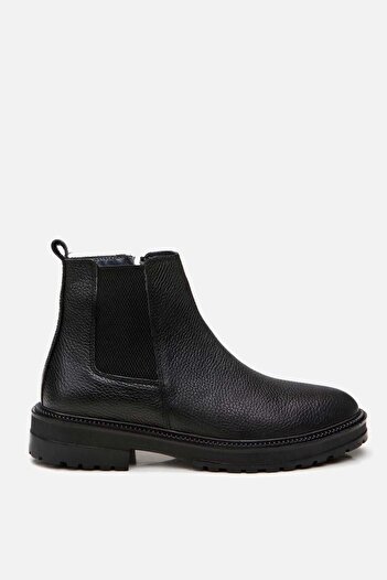 Yaya by Hotiç Men's Black Boots 02Boy 298980 A100