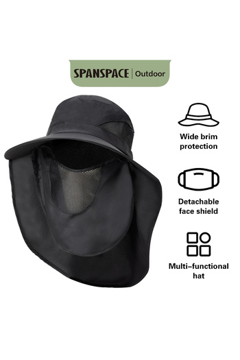 Deli Multi-Functional Hat (Black)