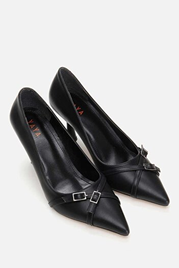 Yaya by Hotiç Black Women's Heeled Shoes
