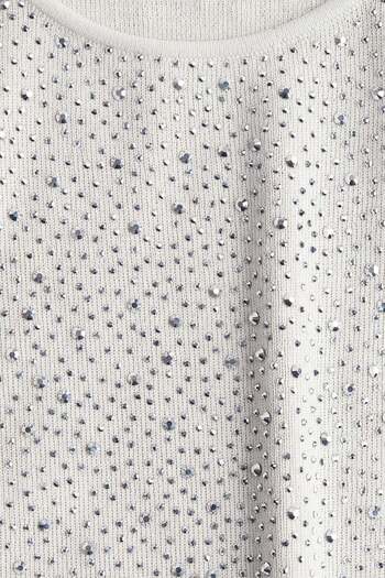 H&M Rhinestone-embellished vest top