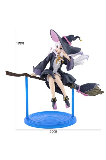 BANDAI 1pc Anime Wandering Witch: The Journey Of Elaina 20cm Elaina PVC Action Figure Model Toys For Kids p