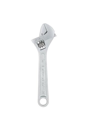Generic Stanley Chrome Plated Adjustable Wrench Silver 25cm STMT87433-8