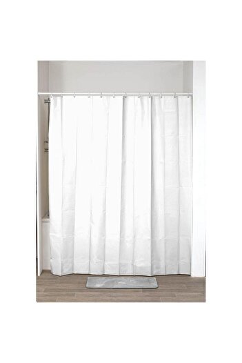 Generic Tendance Lightweight and High Quality Peva Shower Curtain White 180 x 200cm 1101100
