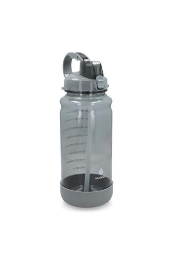 Generic MANNA Pilot Lightweight Fitness Gym Outdoor Sports Water Bottle Grey 74oz